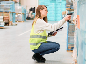 Warehouse Racking Barcode Labels